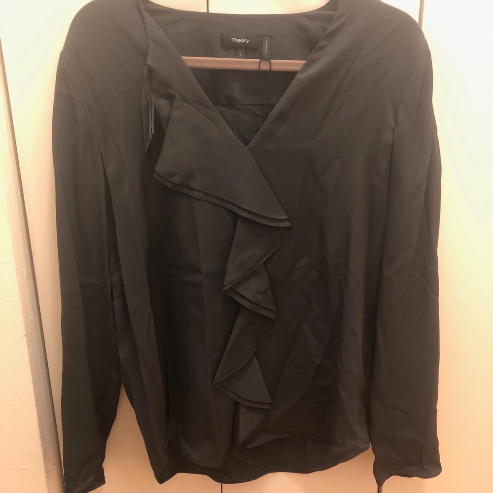 Theory sheer top